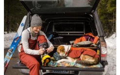 Ruffwear Great Basin Dog Bowl M Slate Blue -Ruffwear 592471 4305259