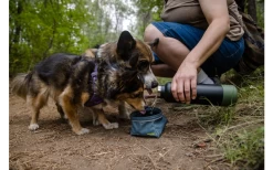 Ruffwear Great Basin Dog Bowl M Slate Blue -Ruffwear 592735 4305267