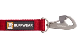 Ruffwear Switchbak Dog Leash With Crux Clip Adjustable Length Red Sumac