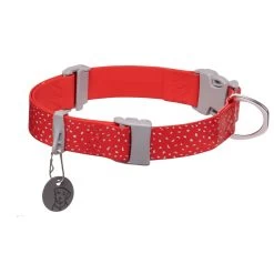Ruffwear Confluence Dog Collar -Ruffwear Ruffwear Confluence Dog Collar Red Sumac NZ