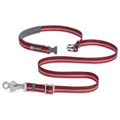Ruffwear Crag Dog Leash -Ruffwear Ruffwear Crag Dog Leash Cindercone Red NZ 02