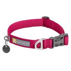 Ruffwear Front Range Dog Collar -Ruffwear Ruffwear Front Range Collar Hibiscus Pink NZ