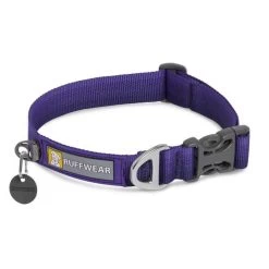 Ruffwear Front Range Dog Collar -Ruffwear Ruffwear Front Range Collar Huckleberry Blue NZ 01