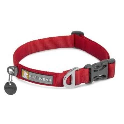 Ruffwear Front Range Dog Collar -Ruffwear Ruffwear Front Range Collar Red Sumac NZ 01