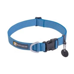 Ruffwear Hi And Light Dog Collar -Ruffwear Ruffwear Hi and Light Collar Blue Dusk NZ 01