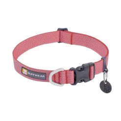 Ruffwear Hi And Light Dog Collar -Ruffwear Ruffwear Hi and Light Collar Salmon Pink NZ 01