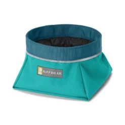Ruffwear Quencher Dog Bowl -Ruffwear Ruffwear Quencher Dog Bowl Melt Water Teal NZ
