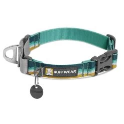 Ruffwear Web Reaction Martingale Dog Collar -Ruffwear Ruffwear Web Reaction Collar Sea Foam NZ Further Faster Christchurch NZ