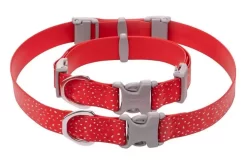 Ruffwear Confluence Waterproof Dog Collar Red Sumac -Ruffwear ruffwear confluence waterproof dog collar red sumac 61im.jpg
