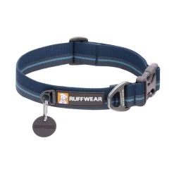 Ruffwear Flat Out Dog Collar -Ruffwear ruffwear flat out collar blue moon horizon nz further faster
