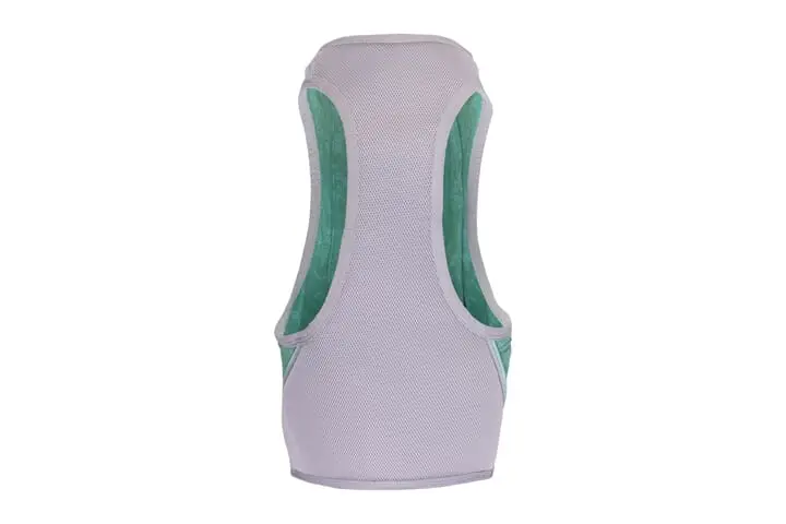 Ruffwear Swamp Cooler Zip Dog Cooling Vest Aurora Teal 4 Ruffwear Swamp Cooler Zip Dog Cooling Vest Aurora Teal - Image 4